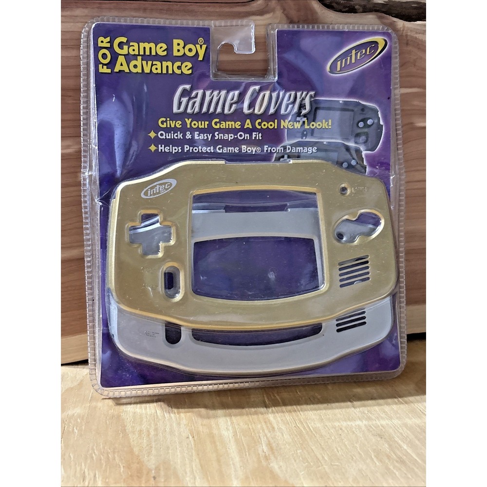 Intec Console Covers for Nintendo Game Boy Advance NEW Silver & Gold